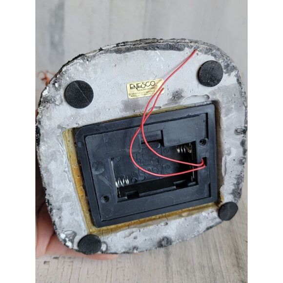 Enesco 1989 AS IS Haunted House Village accessory ghost pumpkin - Picture 10 of 11